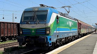 БВ 8650 заминава от Карнобат начело с 80 041 и поздрав / FT 8650 departs from Karnobat with 80 041