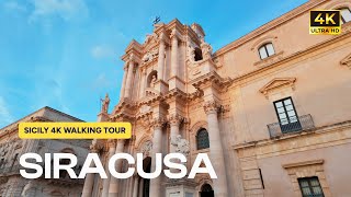 Syracuse Walking Tour 4K | Ortigia Stunning Streets & Sicilian Charm | Top Italian Destinations