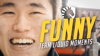 TEAM LIQUID FUNNY MOMENTS (Doublelift, Pobelter, Olleh, Xmithie)