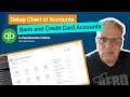 QuickBooks Online Setup Chart of Accounts Bank and Credit Card Accounts Deep Dive