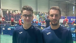 ANDREI TIBIRNA⚔️BOGDAN POSTUDOR ❗️#2  TRAINING MATCHES  COMPILATION  HAPPY NEW YEAR 2025  🏓 #foryou