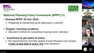 Planning in 2024 LGA PAS \u0026 Independent Group Councillor Briefing 23rd Feb 2024 Recording