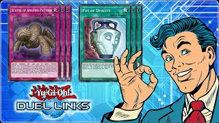 Trap Monster Deck - Improved Consistency with Pot of Duality [Duel Links]