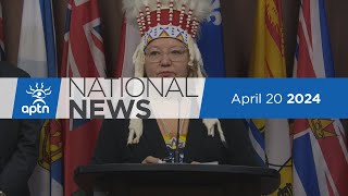 APTN National News April 20, 2024 – Federal budget disappointment, MNS withdraws Bill C-53 support