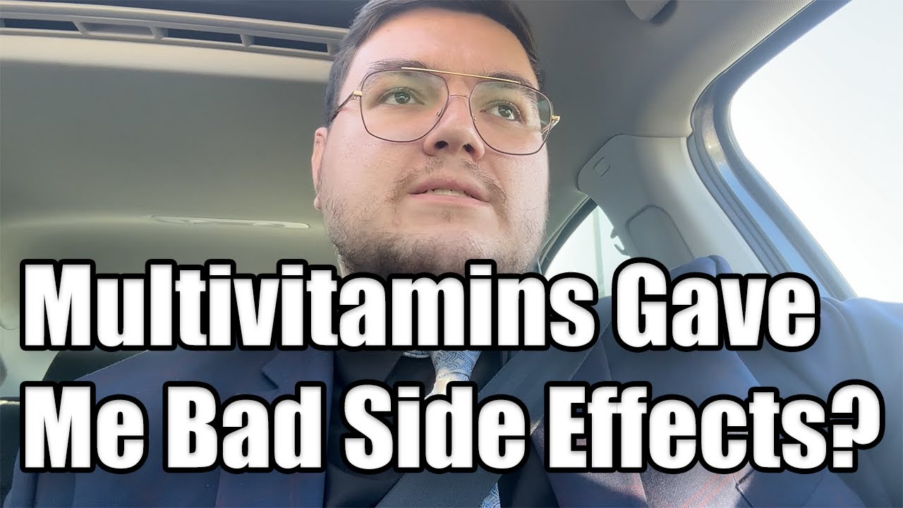 How Multivitamins Made Me Feel Very Sick | Maybe Too Much Vitamin B ...