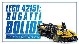 LEGO 42151: Bugatti Bolide - HANDS-ON REVIEW