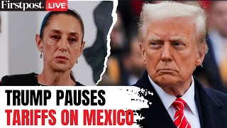 Trump Tariffs LIVE: Mexican President Announces One-month ‘Pause’ on Trump’s US Tariffs | N18G