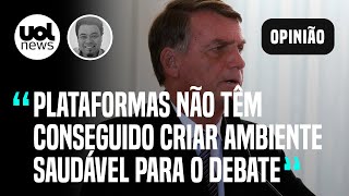 Live de Bolsonaro com embaixadores: YouTube agiu tarde e afetou cobertura jornalística, diz Sakamoto
