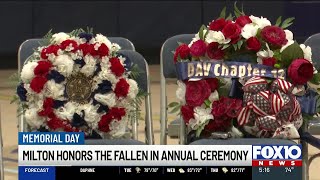 Milton honors fallen heroes with annual Memorial Day ceremony