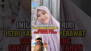 Inilah sosok riri istri yang setia rawat suami yang sakit selama 9 tahun #viral #news #funfacts