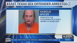Registered Bowie County sex offender arrested for peeking through child's window
