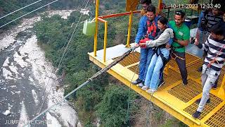 INDIA'S MOST EXTREME ADVENTURE SWING 83M JUMPIN HEIGHTS  RISHIKESH