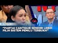 Partai Cantique Pertanyakan Sistem Pemilu Kepada Ketua KPU