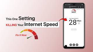 This ONE Setting is KILLING Your Internet Speed – FIX It Now