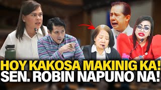 KAKAPASOK LANG! SEN ROBIN BINALATAN SI CASTRO HOY KAKOSA UMAYOS KA TAMBA KABADO KAY VP SARA