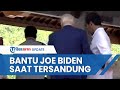 Saat Jokowi Bantu Presiden AS Joe Biden yang Tersandung di Tangga Tahura Bali