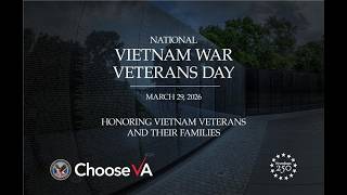 2026 National Vietnam War Veterans Day Observance