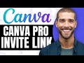 HOW TO GET CANVA PRO TEAM INVITE LINK (Easy)