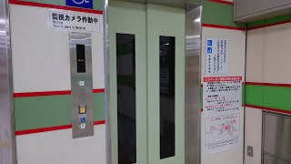 札幌市営地下鉄東西線・大谷地駅の改札内エレベーター　その2