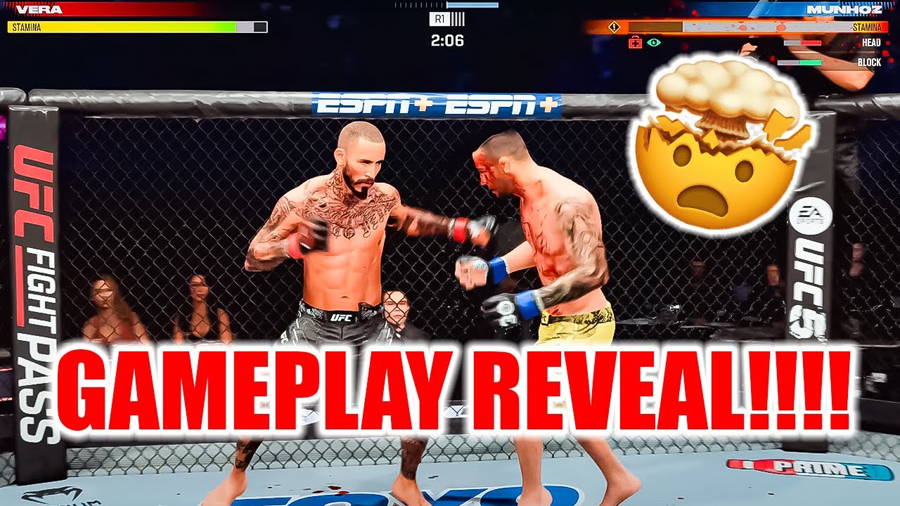 Ufc 5 Gameplay Reveal My Reaction Youtube