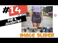 #14 - Javascript image slider with PHP file uploader + source code | Quick programming tutorials