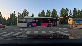 Driving 🚙 in Oulu City Center, Oulu, Finland 🇫🇮