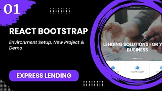 React Bootstrap #1 – Environment Setup, New Project & Demo