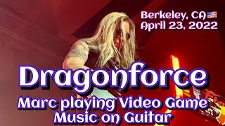 Dragonforce Marc Hudson - Dracula's Castle \u0026 Fight On! @Berkeley, CA🇺🇸 April 23, 2022 LIVE HDR 4K