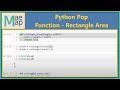 Python Pop: Function- Rectangle Area