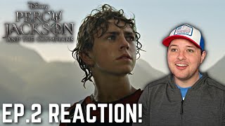 Percy Jackson and the Olympians Episode 2 Reaction! - "I Become Supreme Lord of the Bathroom"