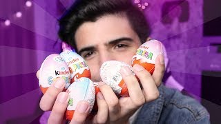 ABRIENDO 100 HUEVOS KINDER