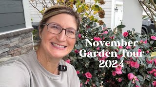 November Garden Tour 2024 New Ornamental Cabbage, Kale and Mustard Plantings in 3 Tier Kinsman