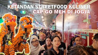 Walking to Ketandan Streetfood Culinary Teras Maliboro❗Yogyakarta #capgomeh #season #nightwalking