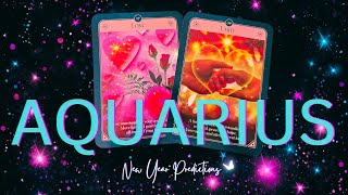 AQUARIUS Amazing Year Ahead! You'll Be Shocked How Good It Gets! #aquarius #tarot #love #soulmate