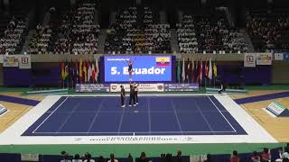 IFC, Doubles Team Ecuador - Cheerleading World Championship 2023, Takasaki Japan