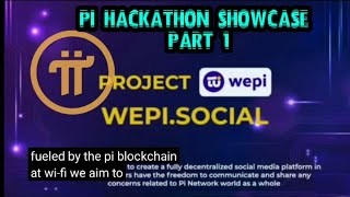 Pi Hackathon showcase || part 1