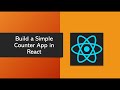 Counter App Using React JS in English