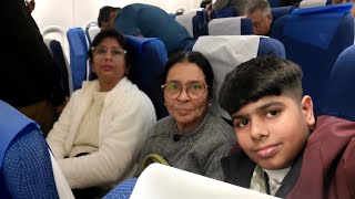 Going to Hyderabad from Delhi with my mother and patternal grandmother. YEAHHHHHH😆😆😆