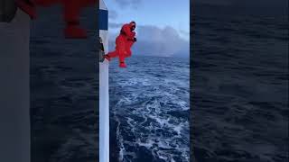 North Sea showdown: Ships vs the Fury of Nature #merchantnavy #waves #viral #dangerous