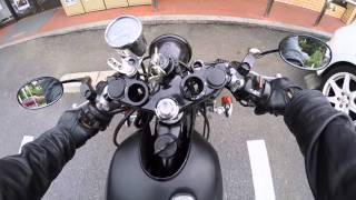 SR400 GoPro hero4 Test Ride