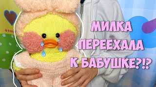 МИЛКА ПЕРЕЕХАЛА К БАБУШКЕ?! Влог с уточкой Лалафанфан!