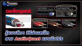 รู้แบบลึกๆ วิธีอ่านสเป็กสาย AudioQuest แบบมือโปร