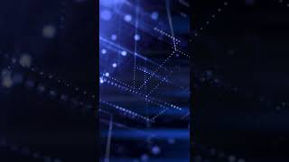 Blue Abstract Background Virtual Futuristic VJ Technology Video