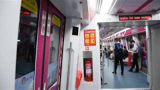 [十字換乘]石家莊地鐵1號線(往福澤)行車片段 Shijiazhuang Metro Line 1(to Fuze)