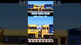 NR35 + NR54 (RUOK?) + #8108 slowly go through Mile End #shorts #seb #trains #train #fypage #fypシ゚