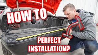 Foxbody Parachute Install: How to Perfectly Drill your Parachute Mount through your Bumper