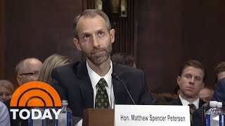 Trump Judicial Nominee Matthew Petersen Struggles Answering Legal Questions | TODAY