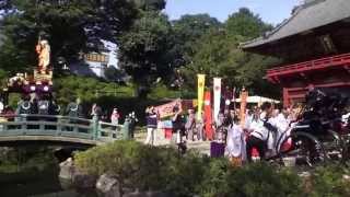 平成26年 根津神社 大祭 本社神輿渡御【神幸祭 】三之宮。