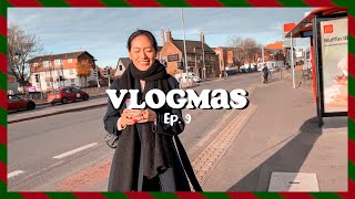 VLOGMAS EP.9｜🧳一起出差感受英國小鎮風情、韓式料理慰勞自己、日式乾油麵 // IzPeiPei