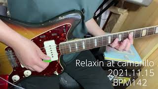 【毎日ジャズギター】リラクシンアットカマリロ15日目 BPM142 Relaxin at camarillo guitar